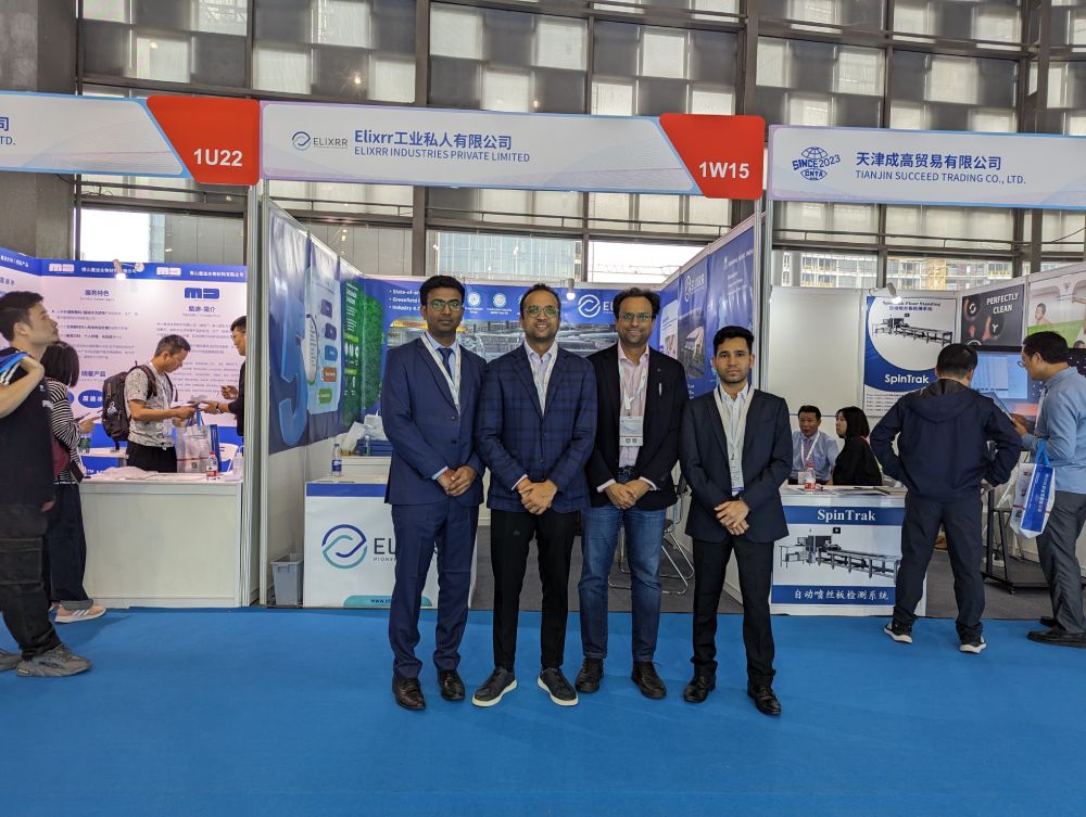 Elixrr Showcased Cutting-Edge Nonwoven Solutions at SINCE, Shanghai