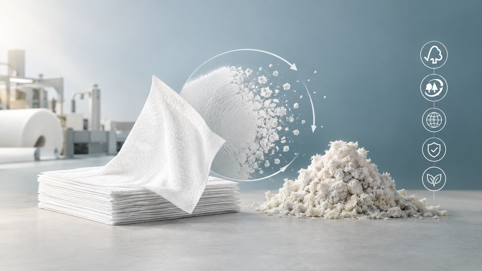 elixrr Team Collaborating with Customers to Develop Polyester + Viscose Spunlace Nonwoven Solutions