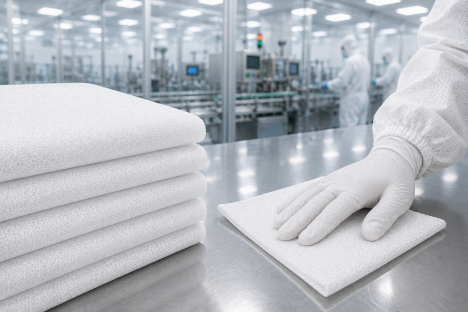 Sustainable Polyester + Viscose Spunlace Nonwoven Manufactured by Elixrr